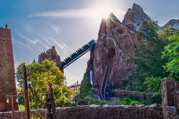Face a Yeti aboard Expedition Everest at Disney’s Animal Kingdom