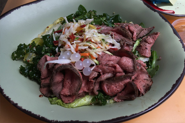 Animal Kingdom’s Satu’li Canteen offers delicious lunch options including steak