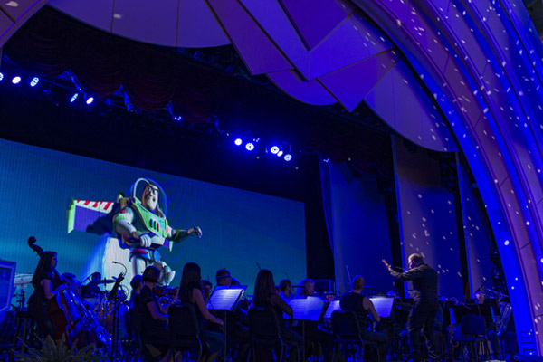 The Music of Pixar Live! features songs from “Toy Story”