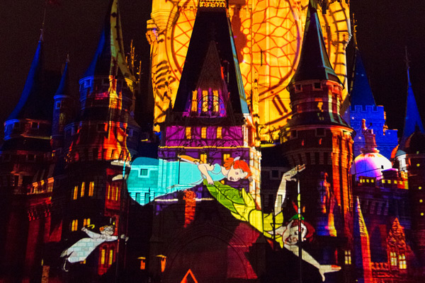 Cinderella Castle lights up with new Once Upon a Time show at Magic Kingdom