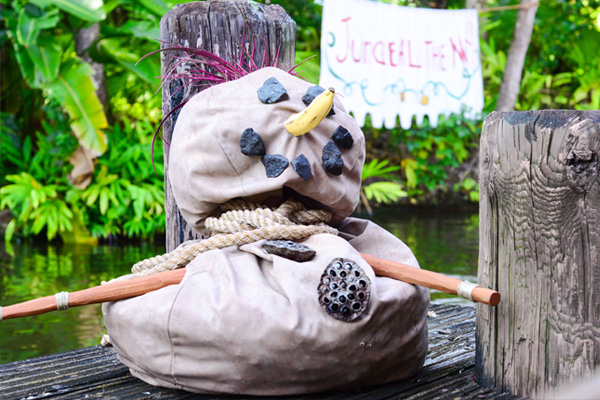 Disney’s Jungle Cruise has transformed into Jingle Cruise Photo by Krystal Leal