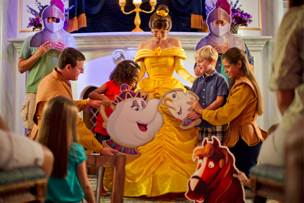 Enjoy Enchanted Tales with Belle at Walt Disney World