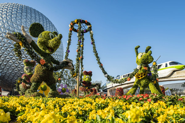 Epcot Flower and Garden Festival Continues this April