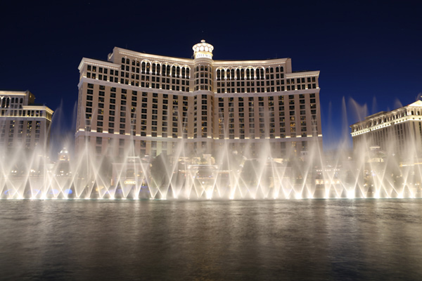 The Fountains at Bellagio are a must see offering a great photo op and entertainment