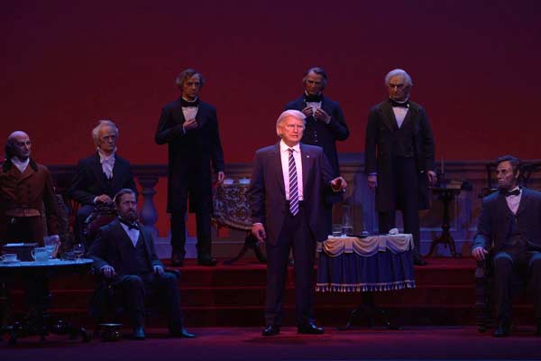 Donald J. Trump at The Hall of Presidents