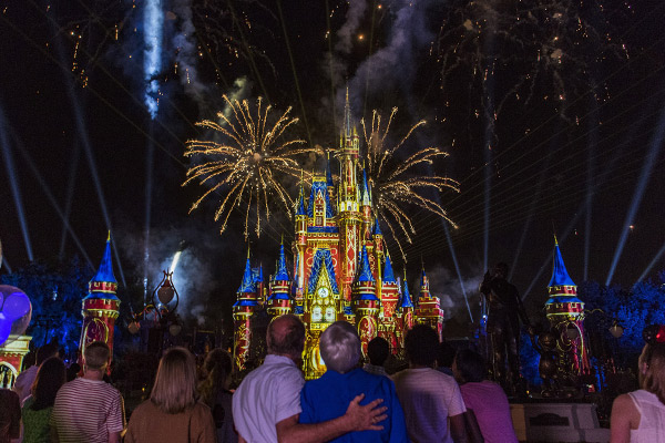 Happily Ever After Fireworks Show at Magic Kingdom