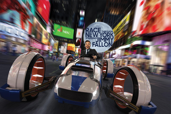 Race Through New York Starring Jimmy Fallon officially opens April 6, 2017