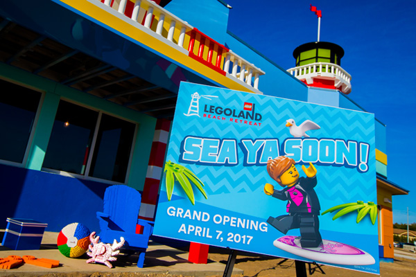 LEGOLAND Florida will officially open its new Beach Retreat on April 17