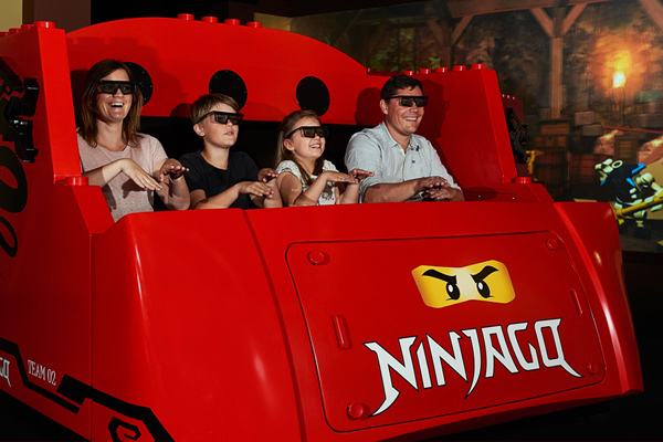NINJAGO World will have its own interactive family ride