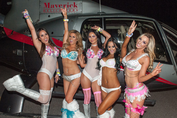 Arrive in style with Maverick Helicopter flights to EDC