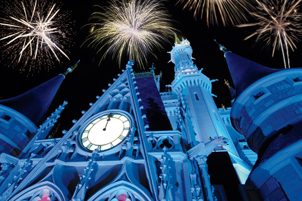 New Year’s fireworks will light up the sky of Disney’s Magic Kingdom