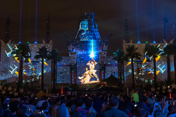Close the night at Disney’s Hollywood Studios with Star Wars: A Galactic Spectacular
