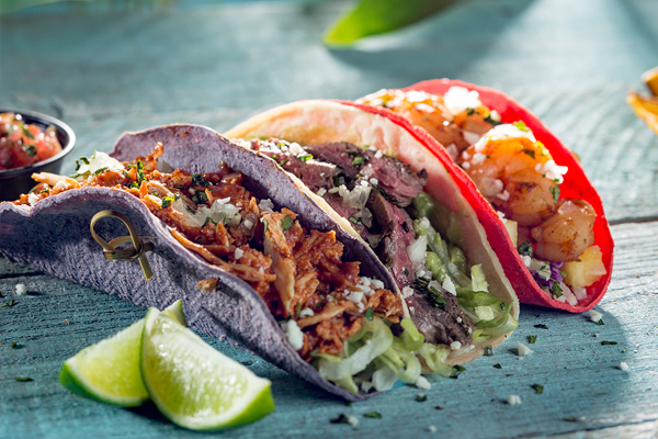 Enjoy refreshing island inspired tacos at Volcano Bay