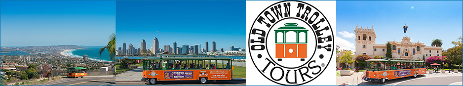 San Diego Old Town Trolley Tour - Historic Tours of America Header Image