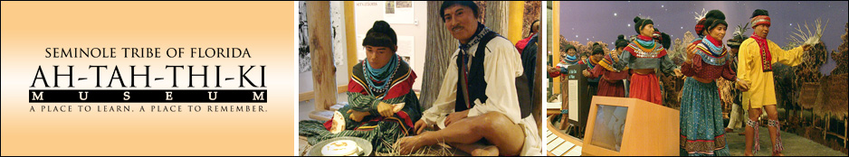 Ah-Tah-Thi-Ki Seminole Indian Museum Header Image