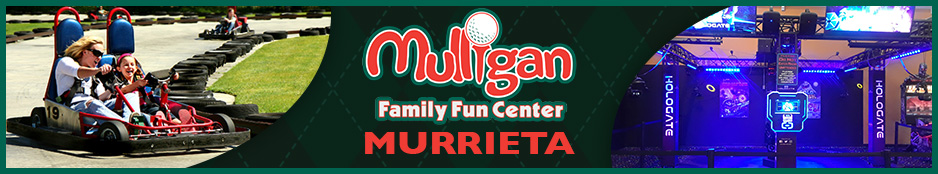 Mulligan Family Fun Center - Murrieta Header Image