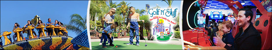 Golf N’ Stuff® Family Fun Park: Norwalk, CA Header Image
