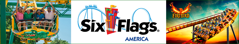 Six Flags America - Maryland/Washington D.C Header Image