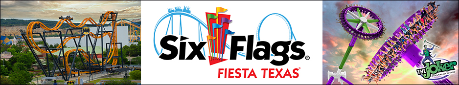 Six Flags Fiesta Texas - San Antonio, TX Header Image
