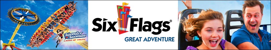Six Flags Great Adventure - Jackson, NJ Header Image